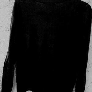 Michael Kors Elegant Black Sweater with bling